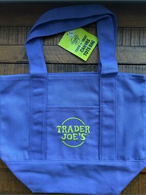 Trader Joe's limited edition trick or treat canvas tote bag